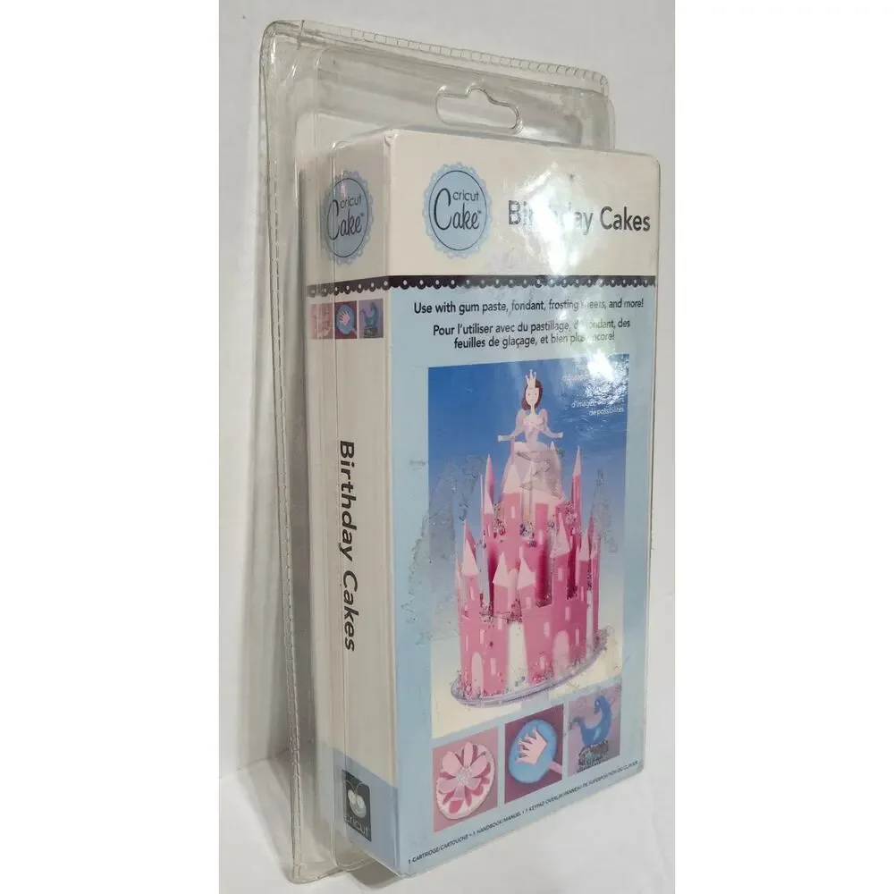 Cricut Cake Birthday Cakes Cartridge 2000224 New Sealed Retired